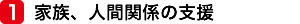 家族、人間関係の支援